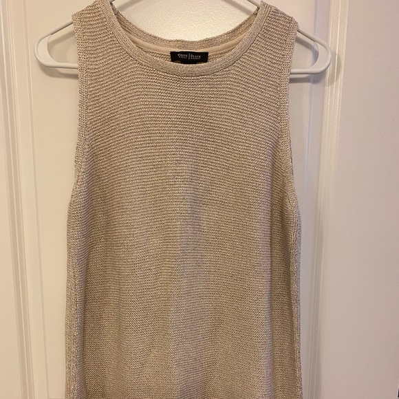 WHBM Sleeveless Sparkly Sweater - Picture 1 of 4